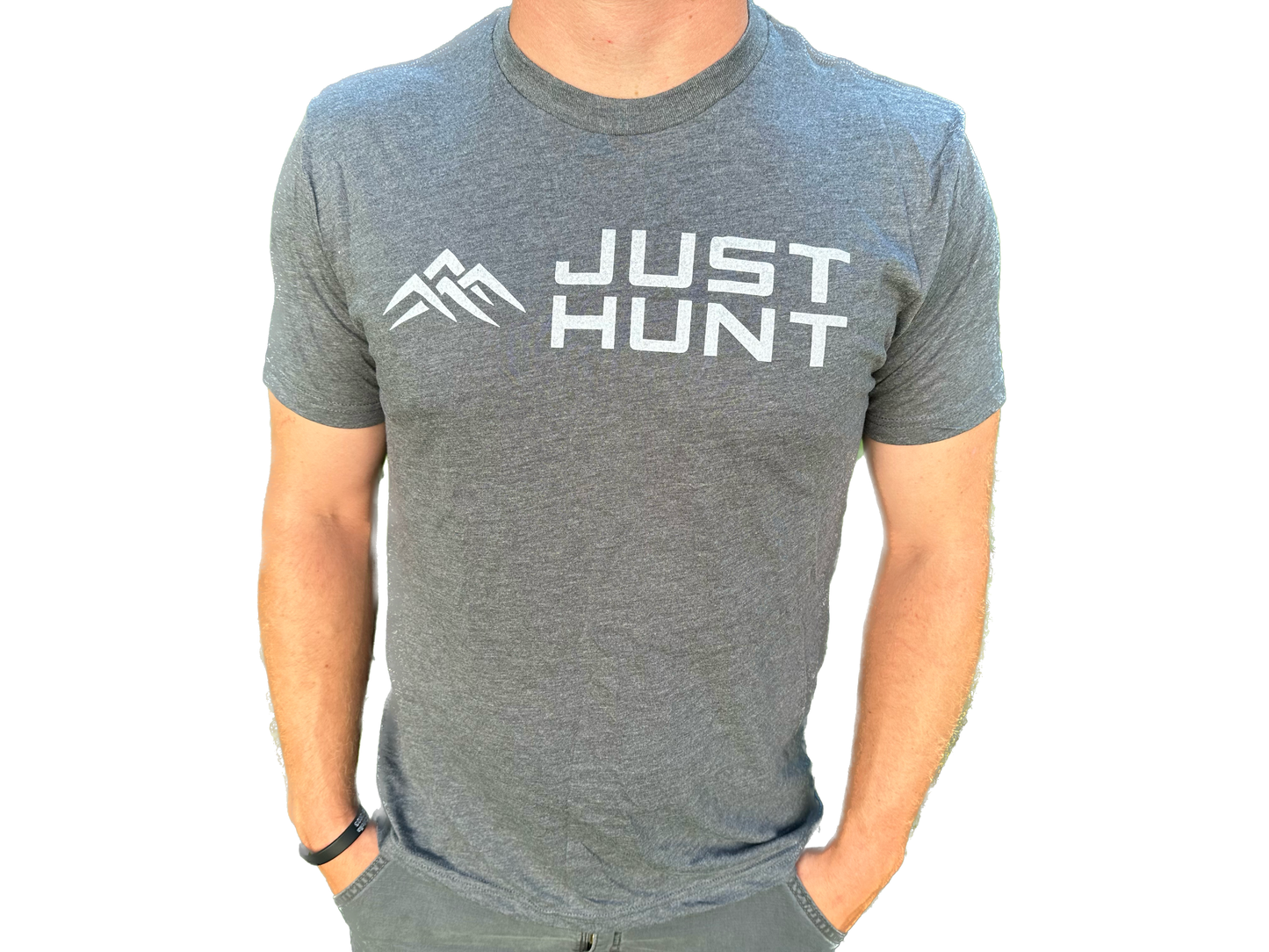 Next Level Tri Blend- MTN Logo Just Hunt T-Shirt