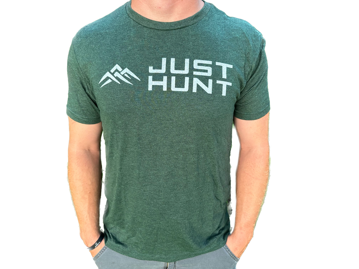 Next Level Tri Blend- MTN Logo Just Hunt T-Shirt