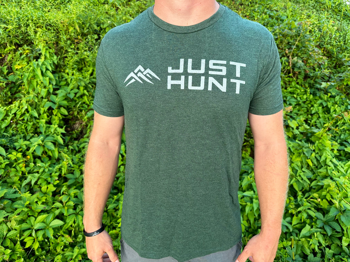 Next Level Tri Blend- MTN Logo Just Hunt T-Shirt