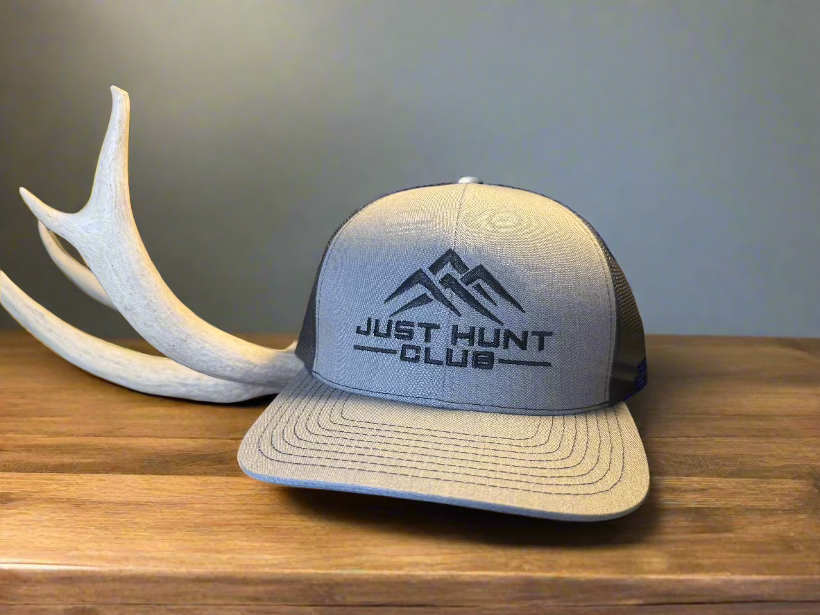 Heather Grey/ Black Just Hunt Club Hat