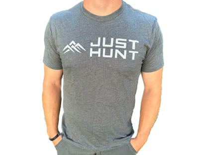 Next Level Tri Blend-Rectangle Just Hunt T-Shirt