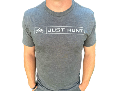 Just Hunt Rectangle T-Shirt-Deepest Grey