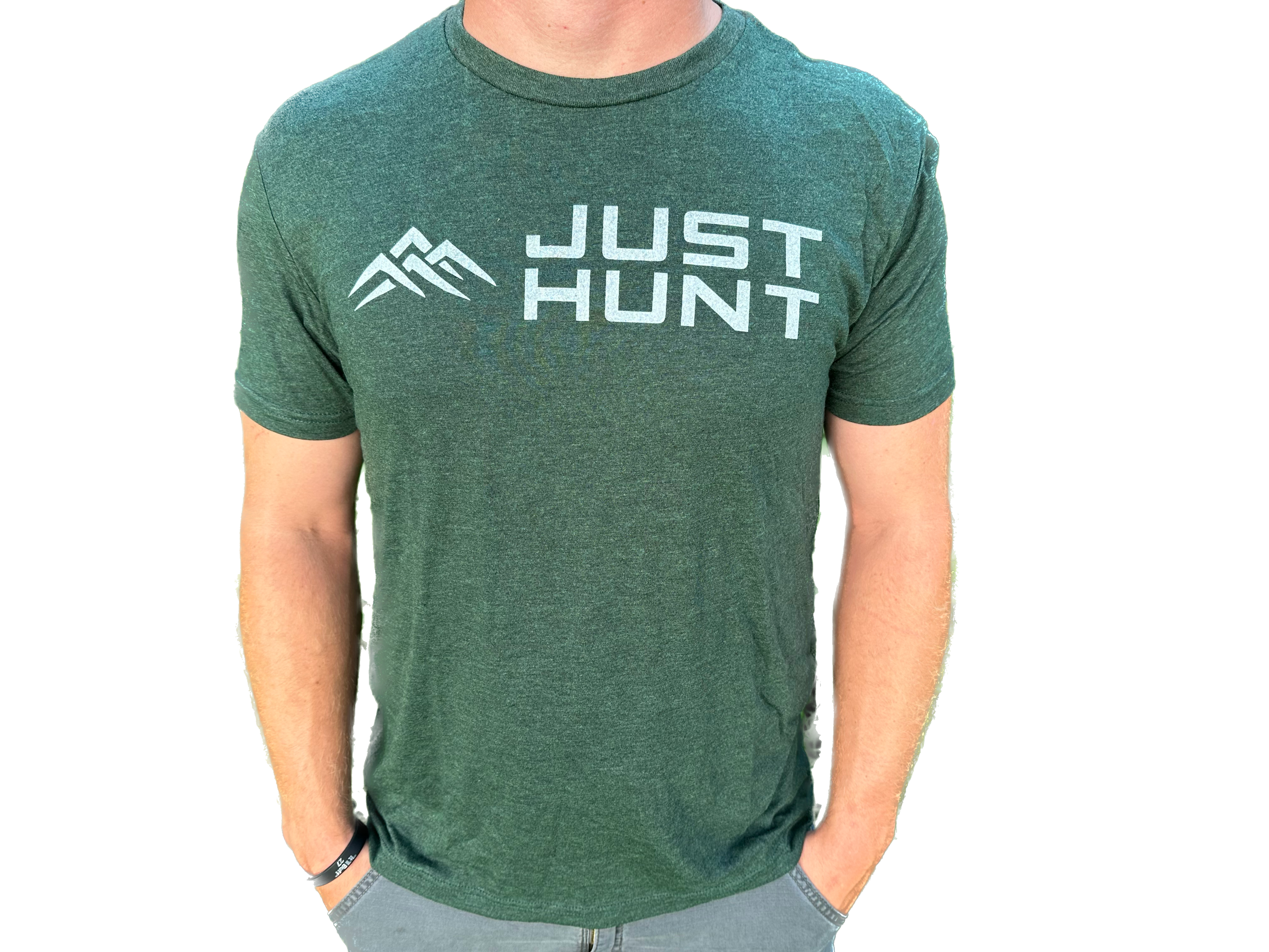Next Level Tri Blend- MTN Logo Just Hunt T-Shirt