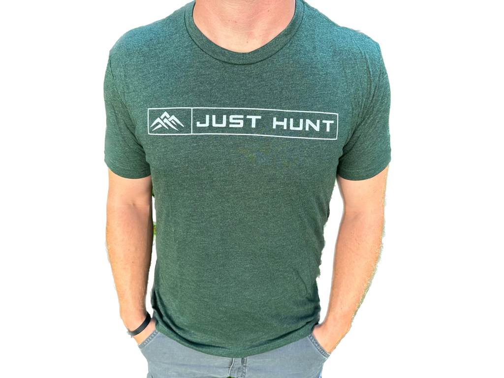 Next Level Tri Blend-Just Hunt Rectangle T-Shirt