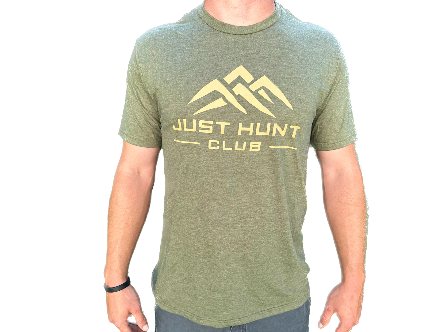 Just Hunt Club Military Green Frost T-Shirt